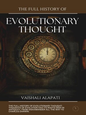 cover image of The Full History of Evolutionary Thought